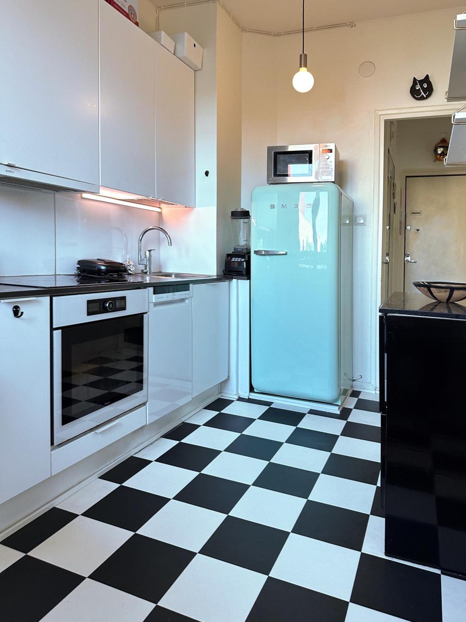 Artistic Kallio Apartment 赫尔辛基 外观 照片